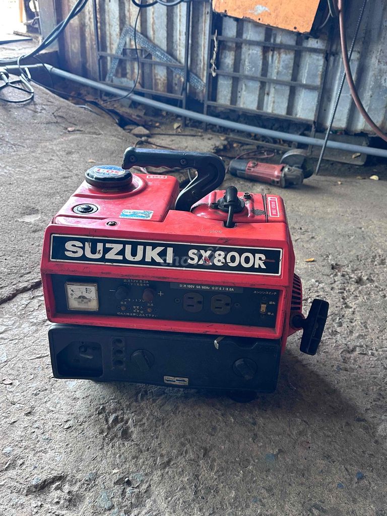 Máy phát điện Suzuki SX800R Đỏ. Mua bán Đồ chuyên dụng, Giống nuôi trồng tại Thành phố Vũng Tàu Bà Rịa - Vũng Tàu được đăng bởi Ngọc hình 1