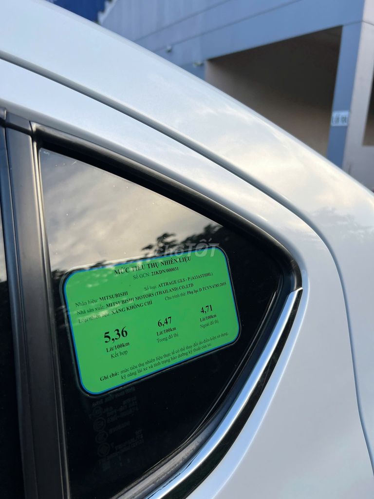 Mitsu Attrage Pre 21 PK cam 360 độ QSD chính hãng. Mua bán Ô tô tại Quận 11 Tp Hồ Chí Minh được đăng bởi XE MỚI VÀ QUA SỬ DỤNG CHÍNH HÃNG hình 4