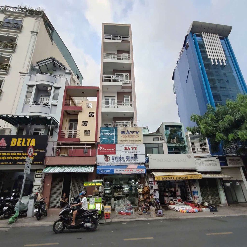 MT nguyễn v đậu. F6, bình thạnh. DT:4,3x22m. NH. 5 tầng. Giá 22 tỷ