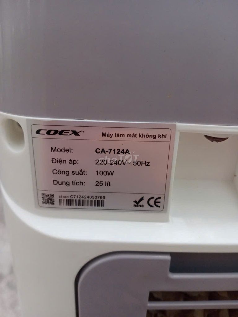 Quạt điều hòa Coex CA-7124A 100W. Mua bán Quạt tại Thành phố Thủ Đức Tp Hồ Chí Minh được đăng bởi Kho Điện Máy giá rẻ Thủ Đức hình 4