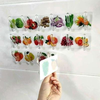Thanh 6 móc dán tường 3D. Mua bán Nội thất, đồ gia dụng khác tại Quận Hà Đông Hà Nội được đăng bởi Đinh Len