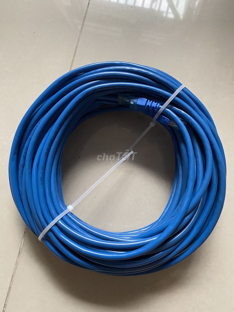 Dây cáp mạng Cat6 FTP chống nhiễu dài 50 mét