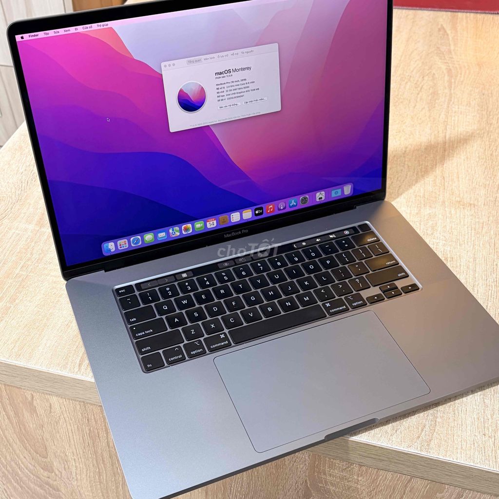 Apple MacBook Pro 16 inch 2019 i9 32GB/1TB Xám. Mua bán Laptop tại Quận Bình Thạnh Tp Hồ Chí Minh được đăng bởi Mac Hiền 50 Nguyễn Cửu Vân hình 1