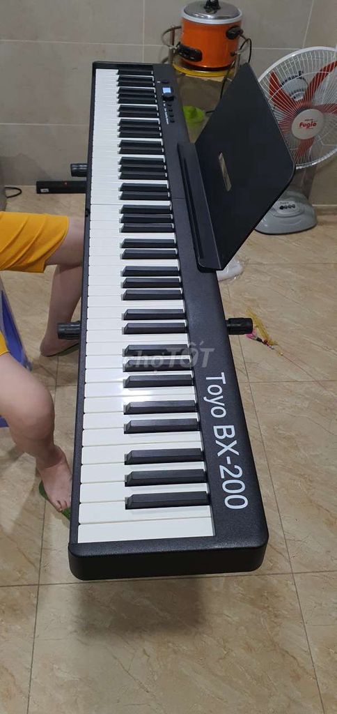 Đàn piano điện gấp xếp TOYO -BX 200 mới nhất 2024