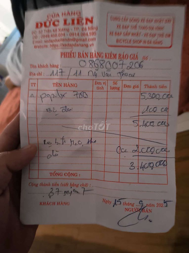 Cần bán xe đạp PAPYLUS còn như mới. Mua bán Xe đạp tại Quận Ngũ Hành Sơn Đà Nẵng được đăng bởi Tiểu Vũ hình 4