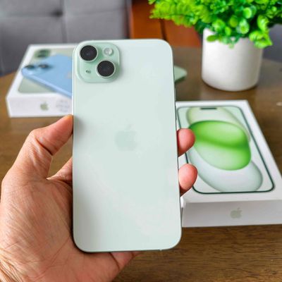 iPhone 15 Plus 128Gb Xanh Mint Quốc Tế Pin 100%