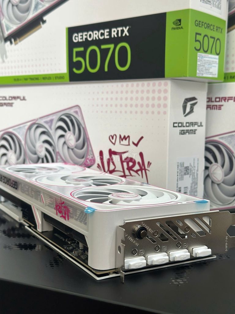 RTX 5070 IGAME ULTRA WHITE NEW. Mua bán Linh kiện (RAM, Card...) tại Quận Gò Vấp Tp Hồ Chí Minh được đăng bởi Sa Tu hình 5