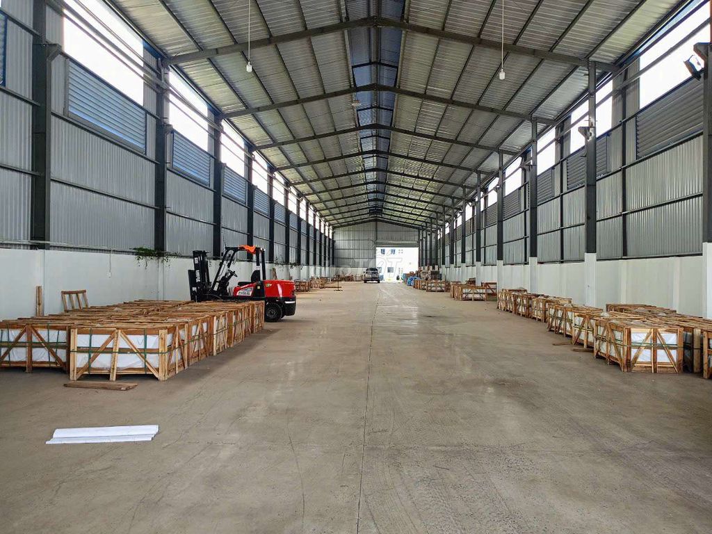 Cho thuê xưởng 1500m2 tại Tân Định Bến Cát Bình Dương