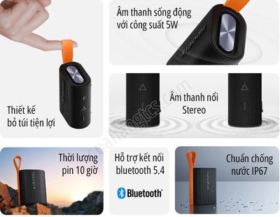 Loa bluetooth TWS Xiaomi Sound Pocket quốc tế. Mua bán Tivi, Âm thanh tại Thành phố Thủ Dầu Một Bình Dương được đăng bởi Tăng Hiền