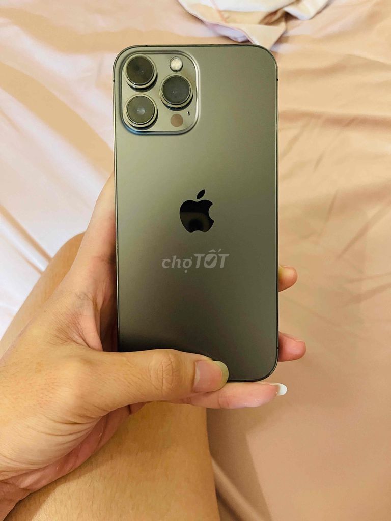 Apple iPhone 13 Pro Max 128GB Xám Mỹ. Mua bán Điện thoại tại Huyện Thanh Trì Hà Nội được đăng bởi Anh Anh hình 1