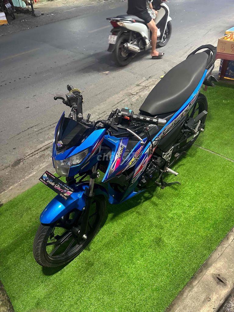 Suzuki Raider 2018 Xanh dương. Mua bán Xe máy tại Quận 12 Tp Hồ Chí Minh được đăng bởi Tuấn tạp hoá đình nguyên hình 3