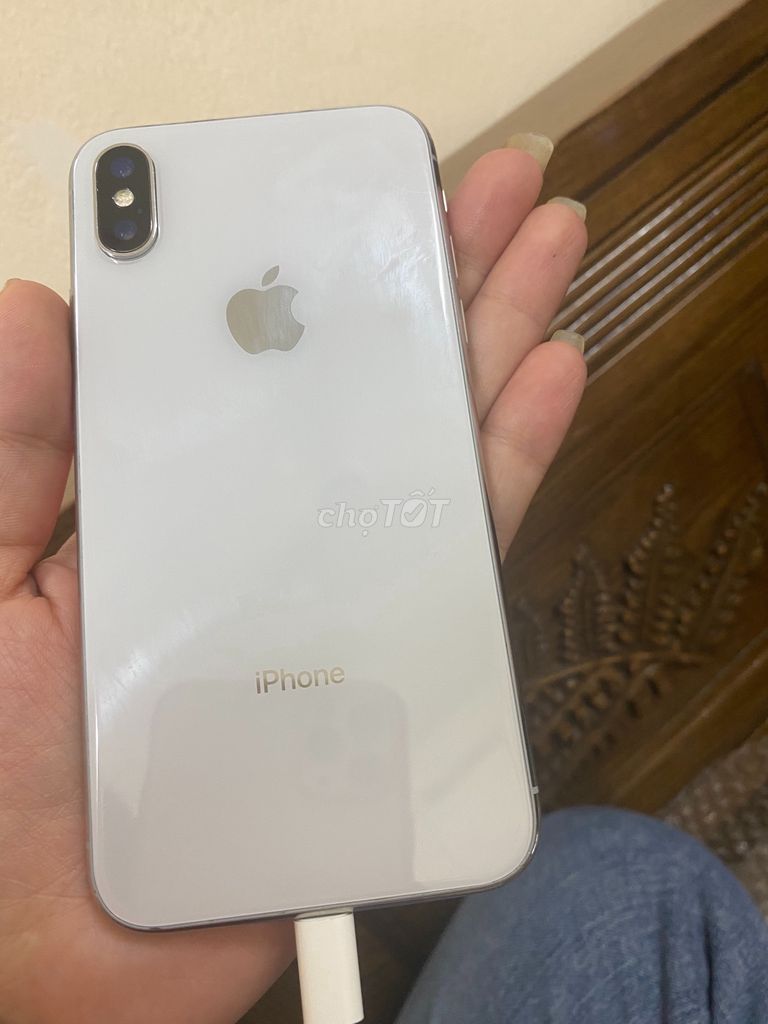 0971611181 - Apple iPhone X 64 GB trắng qte ko lỗi lầm