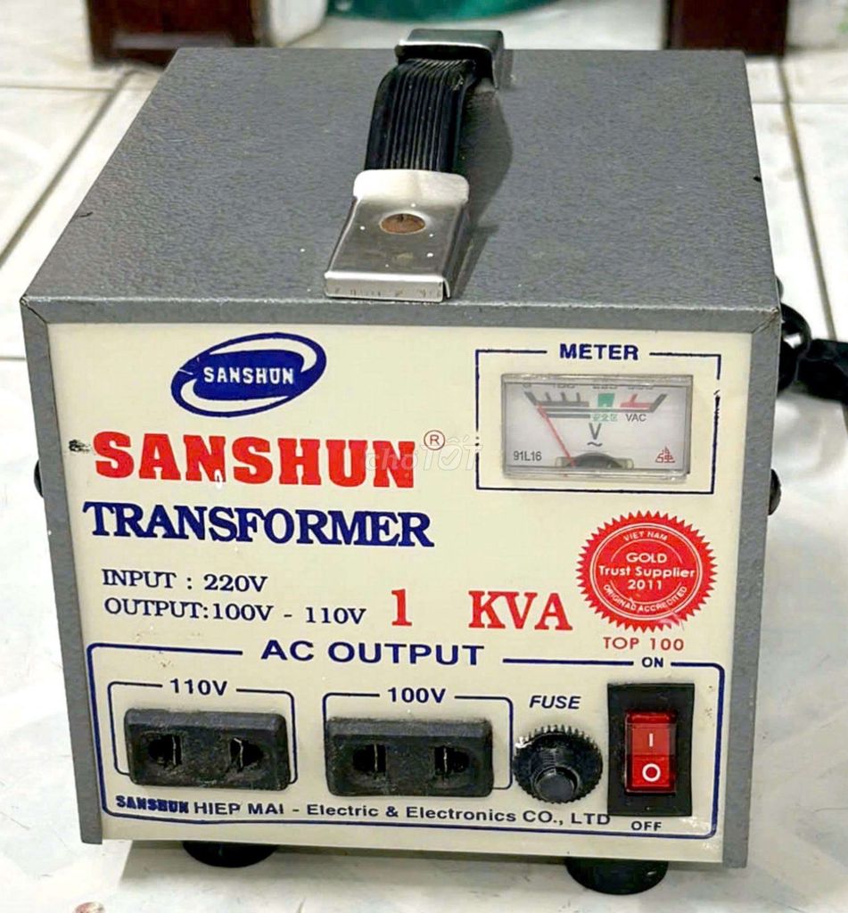 Biến áp SANSHUN 1 KVA. Mua bán Đồ chuyên dụng, Giống nuôi trồng tại Quận Bình Tân Tp Hồ Chí Minh được đăng bởi Tran loi hình 1