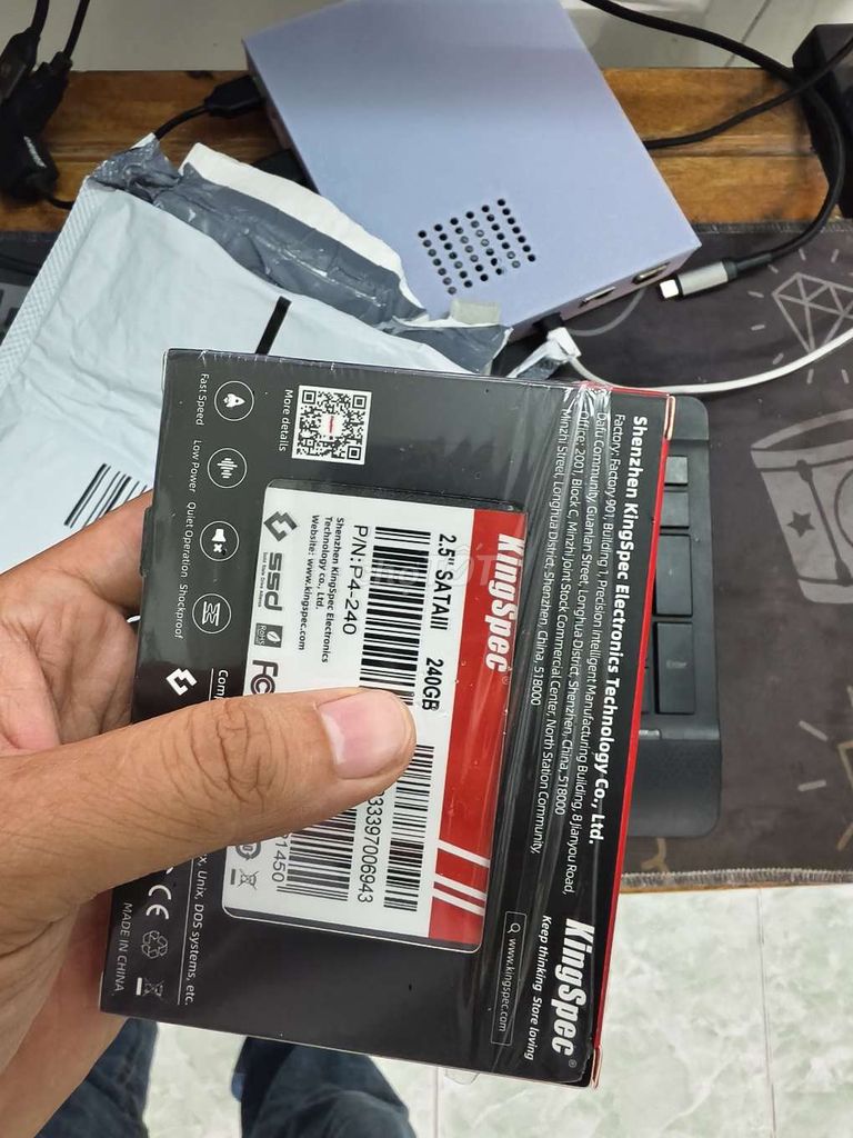 Ổ cứng SSD KingSpec 240GB 2.5 inch Mới 100%. Mua bán Linh kiện (RAM, Card...) tại Thành phố Thủ Đức Tp Hồ Chí Minh được đăng bởi Khôi hình 1