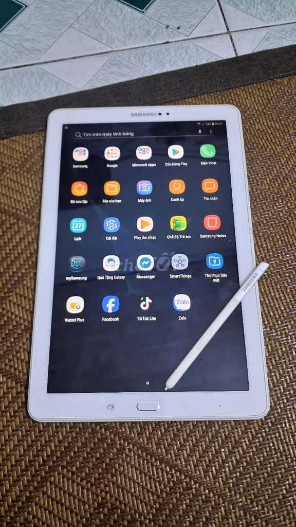 Samsung Galaxy Tab A (2016) Trắng. Mua bán Máy tính bảng tại Quận Tân Phú Tp Hồ Chí Minh được đăng bởi Lộc Phát  hình 1