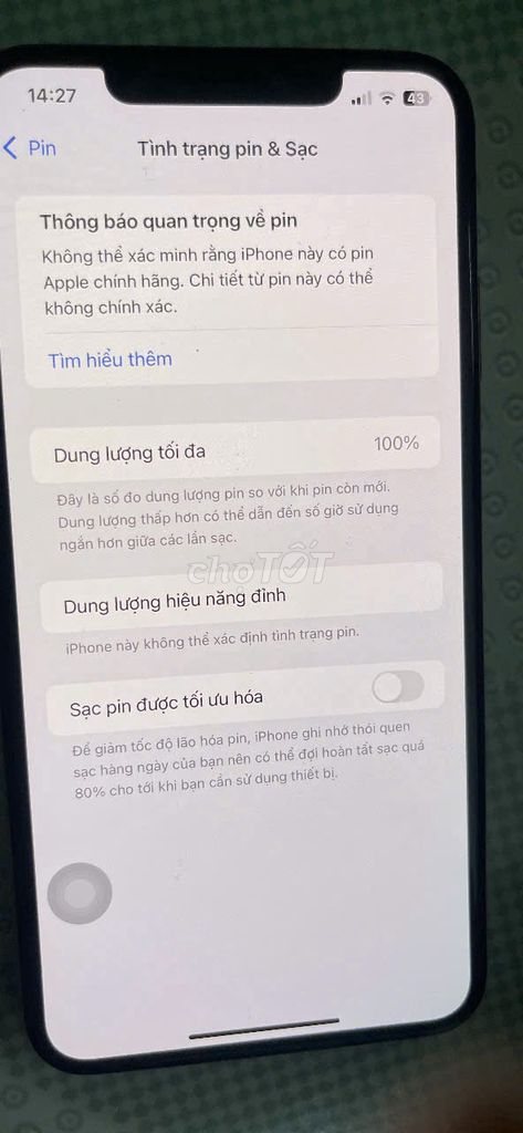 Apple iPhone Xs Max 64GB Vàng Đã qua sử dụng. Mua bán Điện thoại tại Huyện Bình Chánh Tp Hồ Chí Minh được đăng bởi trần hoàng tân hình 1