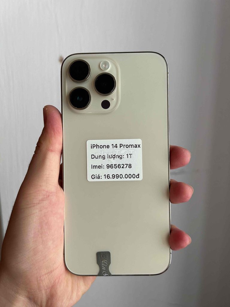 iPhone 14 Pro Max 1TB Vàng gold máy đẹp keng. Mua bán Điện thoại tại Thành phố Buôn Ma Thuột Đắk Lắk được đăng bởi Nguyễn Hoàng hình 1