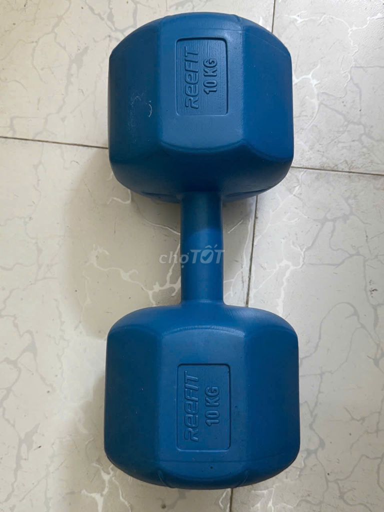 Tạ tay REEFIT 10kg Xanh dương. Mua bán Đồ thể thao, Dã ngoại tại Thành phố Thủ Dầu Một Bình Dương được đăng bởi Hoan hình 1