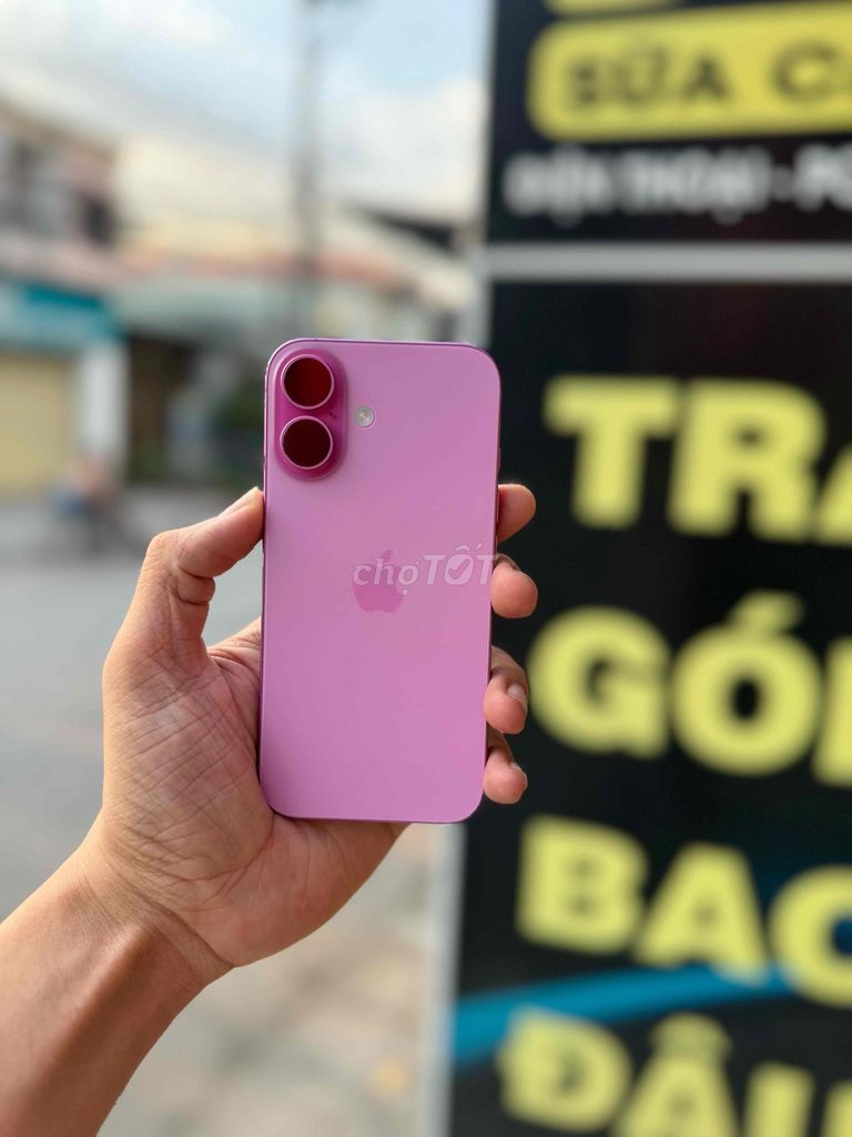 iPhone 16 128GB Hồng Đã qua sử dụng. Mua bán Điện thoại tại Thành phố Biên Hòa Đồng Nai được đăng bởi Tuấn Danh hình 1