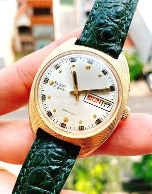 Đồng hồ Nga ngố cổ 1970's SlaVa 27jew_Automatic