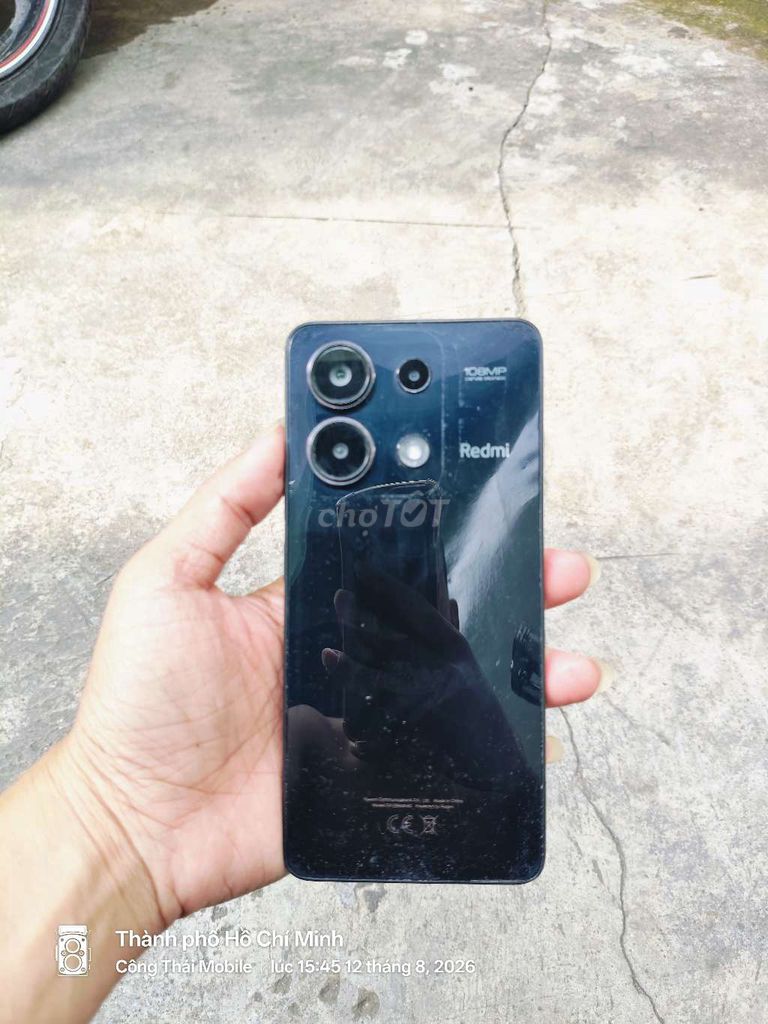 Xiaomi Redmi Note 13 256GB Đen Like New. Mua bán Điện thoại tại Quận Bình Tân Tp Hồ Chí Minh được đăng bởi Công Thái hình 1