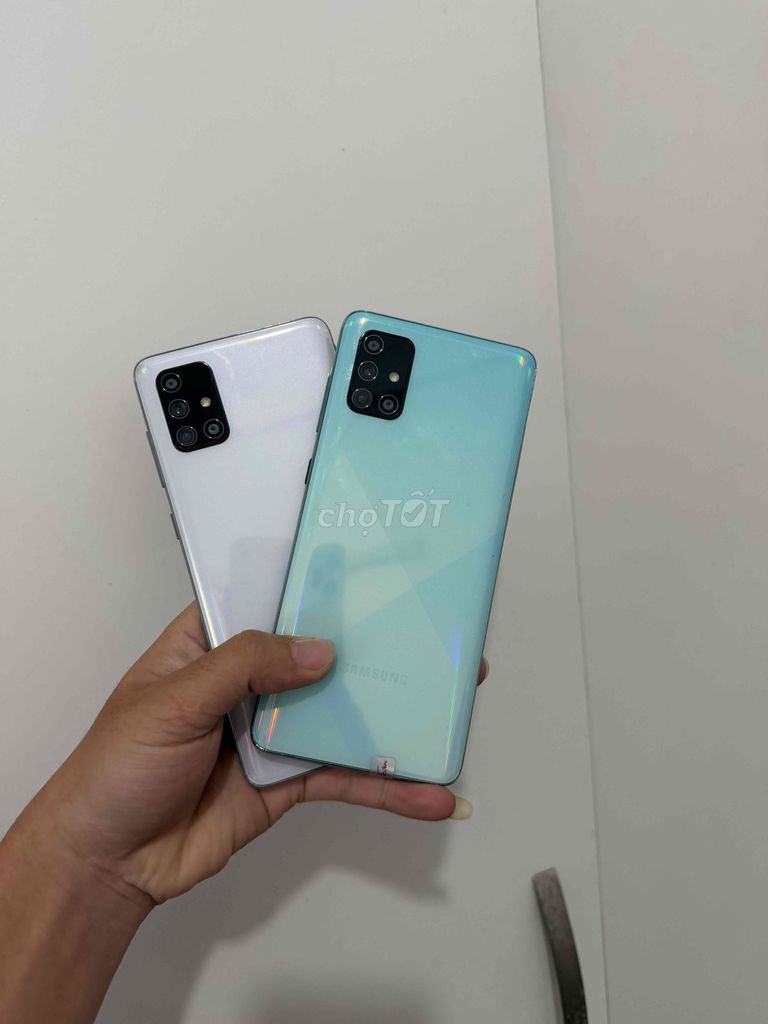 Samsung Galaxy A71 128GB Trắng, Xanh. Mua bán Điện thoại tại Quận Cầu Giấy Hà Nội được đăng bởi Sim số Luxury hình 1
