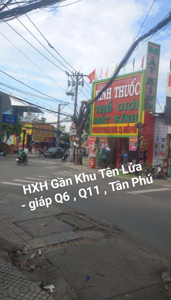 BÁN NHÀ ĐẸP GIÁP Q6 - 44 M2 CN ĐỦ, LG ÍT - 2 TẦNG 2PN - HXH - 4.5 TỶ