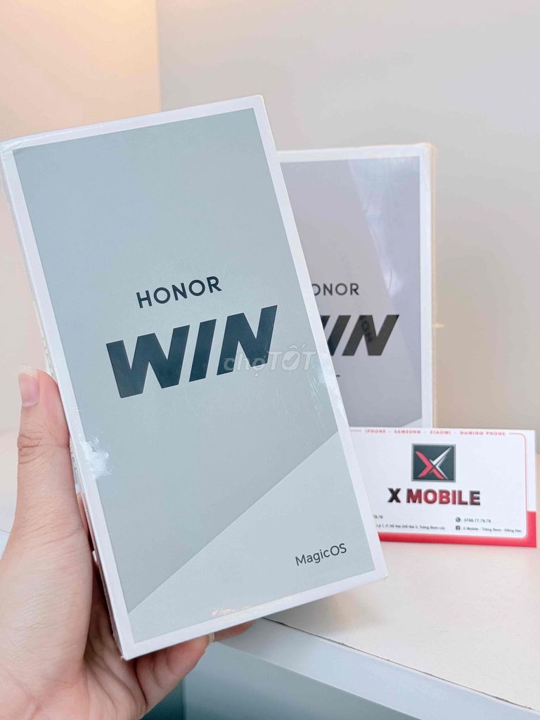 HONOR WIN 12/512GB NEWSEAL /185HZ/SNAP8 ELITE GEN5. Mua bán Điện thoại tại Huyện Trảng Bom Đồng Nai được đăng bởi X Mobile Trảng Bom hình 1
