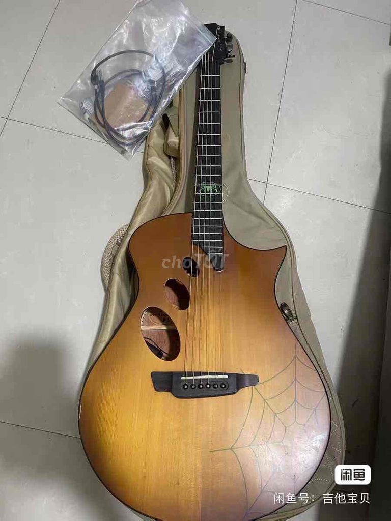 Đàn guitar điện-acoustic ACOUSTICS 40 inch, kèm tú. Mua bán Nhạc cụ tại Huyện Trảng Bàng Tây Ninh được đăng bởi aple M hình 1