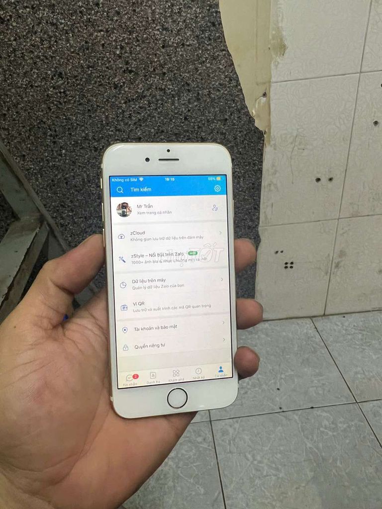 Apple iPhone 6 Vàng Đã sử dụng 94%. Mua bán Điện thoại tại Quận 12 Tp Hồ Chí Minh được đăng bởi TMT Dr  hình 1