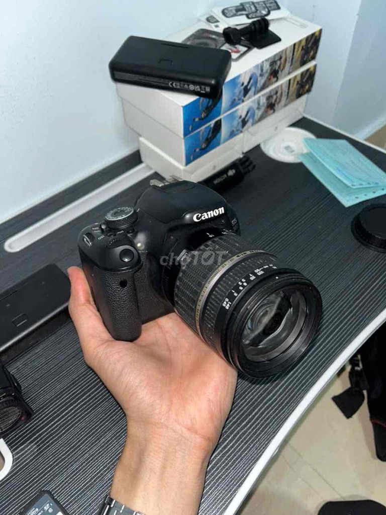 Máy ảnh Canon EOS 600D Đen. Mua bán Máy ảnh, Máy quay tại Thành phố Bà Rịa Bà Rịa - Vũng Tàu được đăng bởi thành thiện 9a1 hình 1
