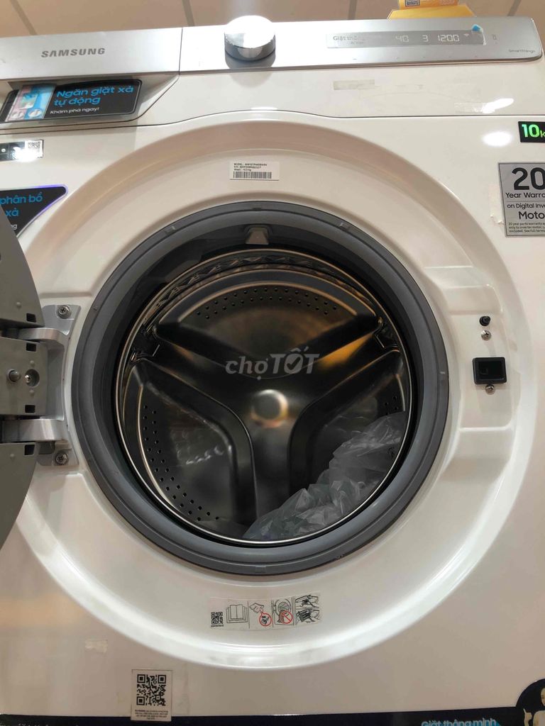 Máy giặt samsung 10kg trưng bày
