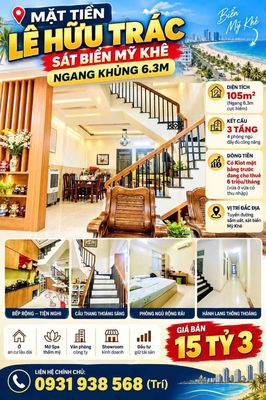 Nhà phố 105 m² · 4 PN · Đường Lê Hữu Trác