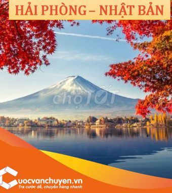 Cước vận chuyển hàng hóa từ Hải Phòng đi Nhật Bản