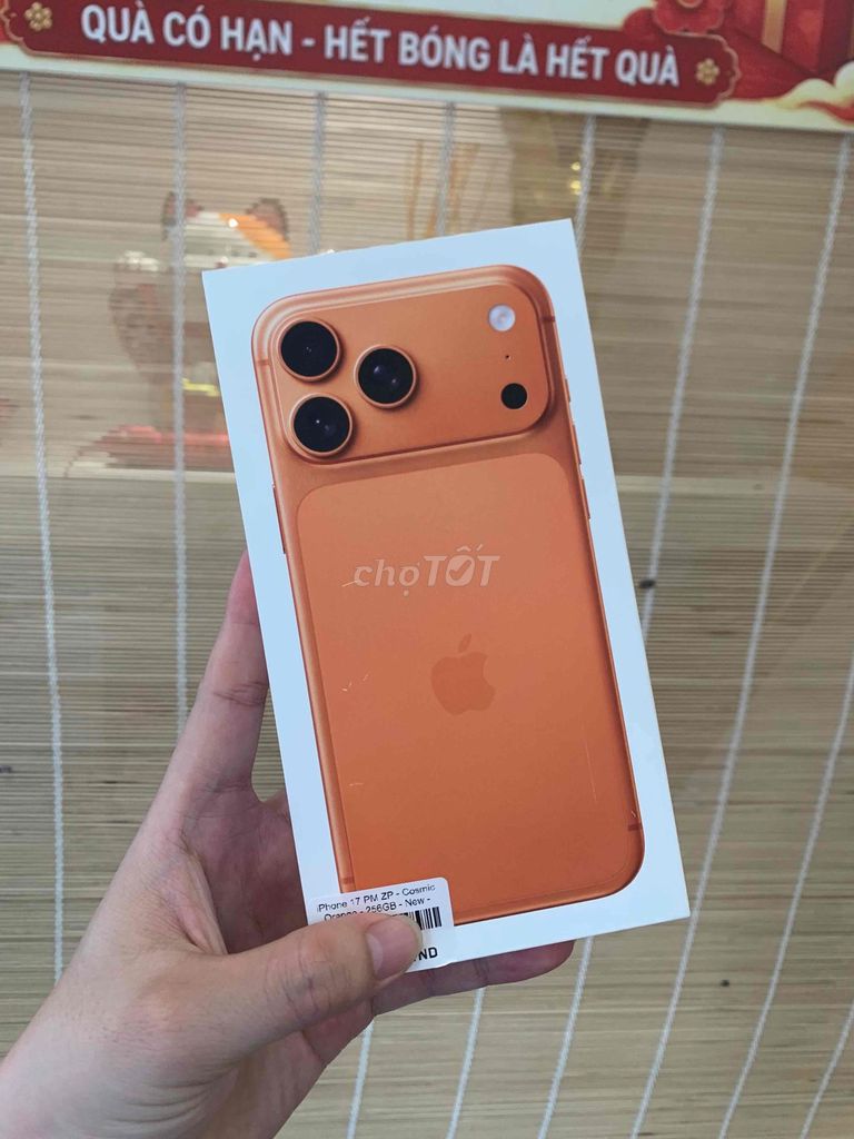 Apple iPhone 17 Pro Max 256GB Cam. Mua bán Điện thoại tại Quận Ninh Kiều Cần Thơ được đăng bởi Minh Phát hình 1