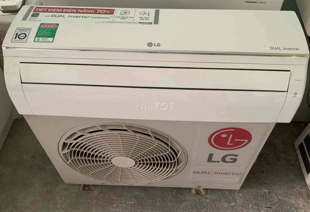 Thanh lý bộ điều hoà LG 1hp inveter lướt đẹp zin