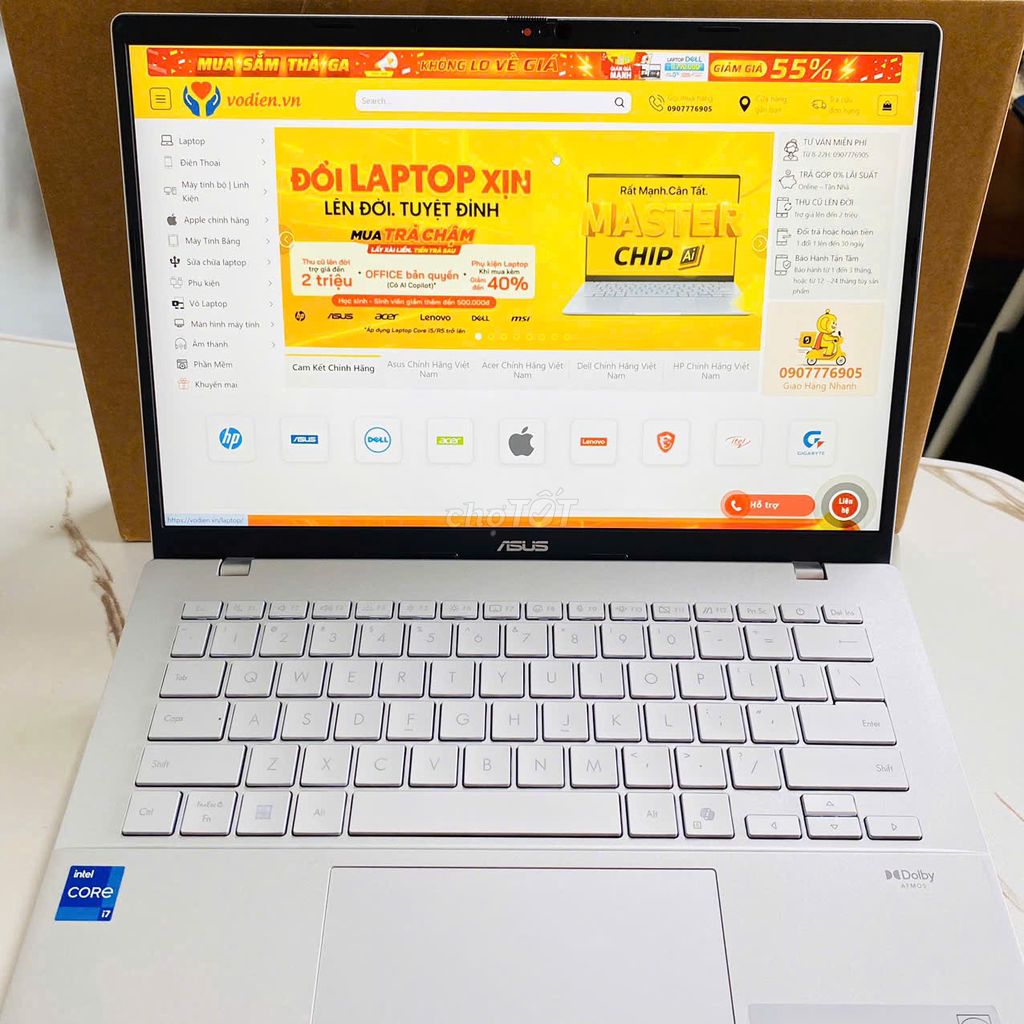 Asus Vivobook S14 S3407VA i7-13620H 16GB/512GB BOX. Mua bán Laptop tại Quận Ninh Kiều Cần Thơ được đăng bởi Võ Diện hình 1