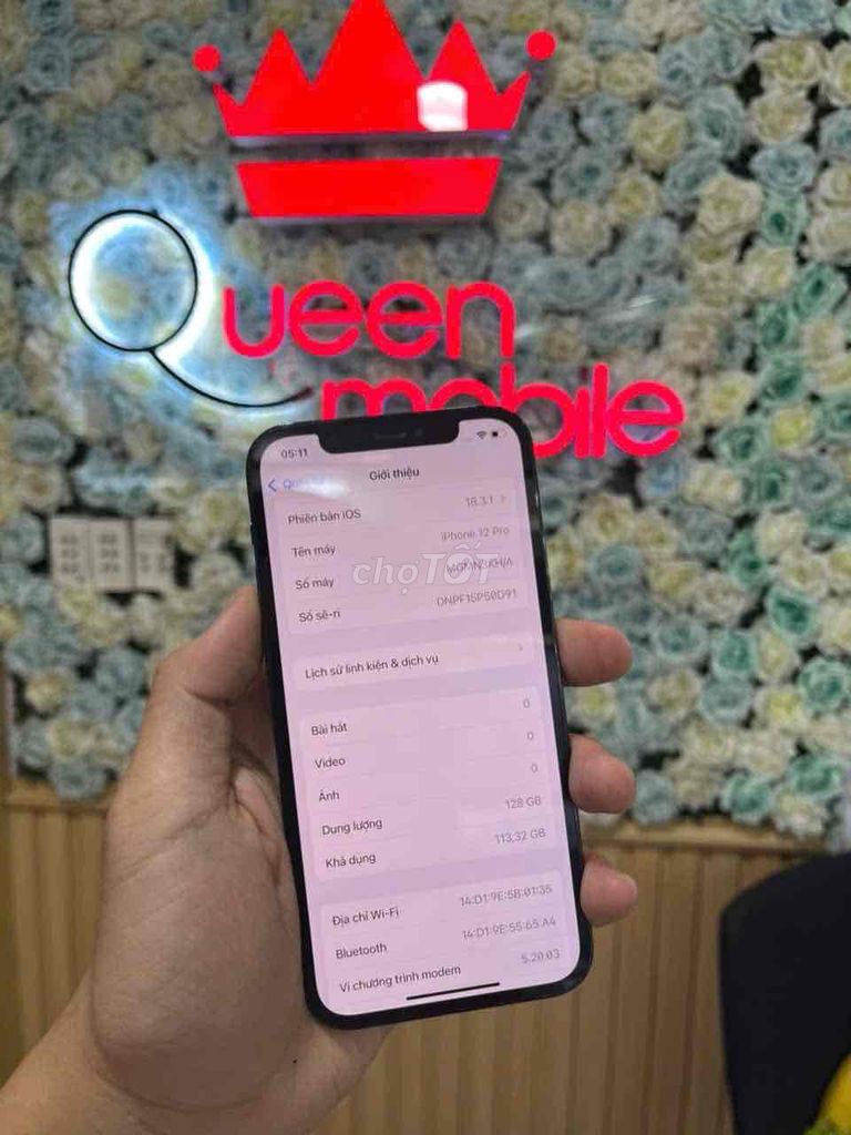 iPhone 12 Pro 128GB – Giá tốt tại Queen Mobile