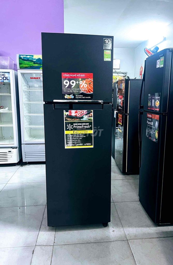 Tủ lạnh SAMSUNG 270 Lít INVERTER. Tiết kiệm điện .. Mua bán Tủ lạnh tại Thành phố Thuận An Bình Dương được đăng bởi ĐIỆN MÁY HÙNG PHƯƠNG hình 1