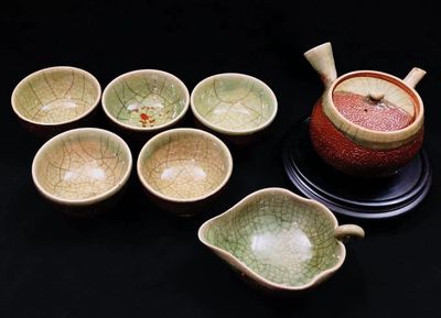 Bộ trà somayaki xưa Nhật Bản