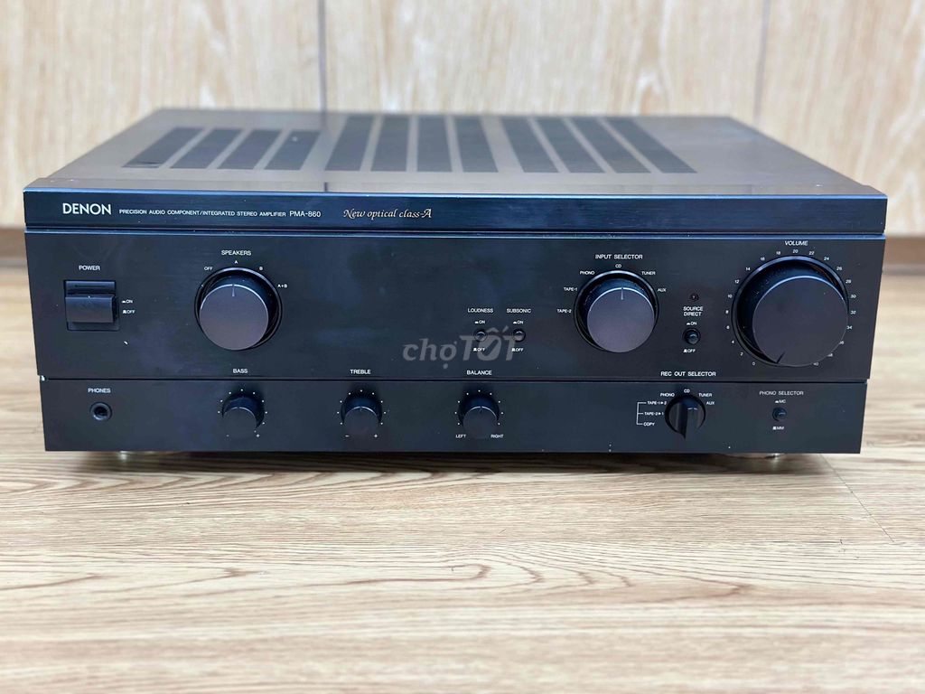 Amply Denon PMA-860 Đen 8 Sò than bãi về keng. Mua bán Tivi, Âm thanh tại Quận Hải Châu Đà Nẵng được đăng bởi Dũng Audio hình 1