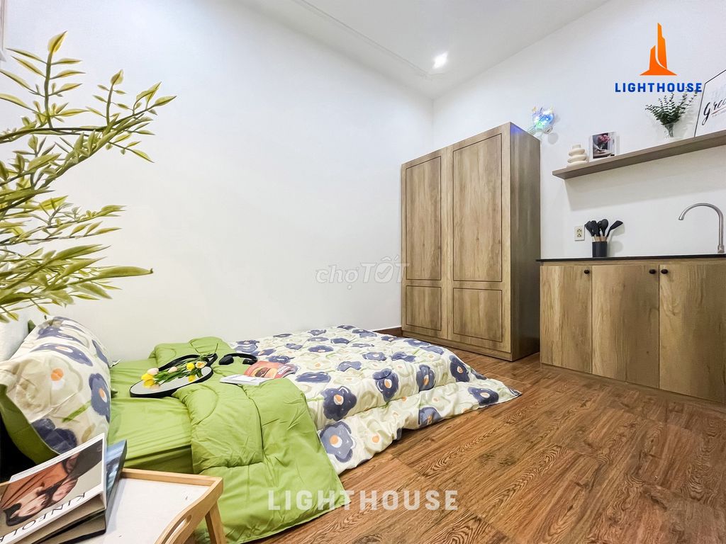 😍STUDIO FULL NỘI THẤT NHƯ HÌNH NGAY KHU K300, LOTTE CỘNG HÒA