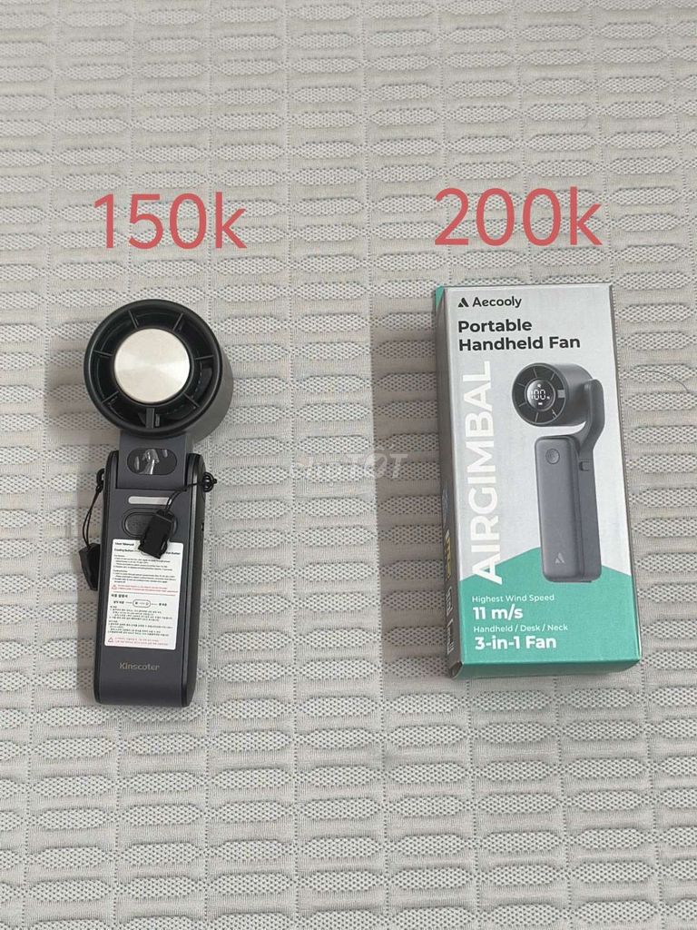 Quạt cầm tay Kinscoter Sò lạnh Đã sử dụng. Mua bán Quạt tại Huyện Hoài Đức Hà Nội được đăng bởi duk hình 1