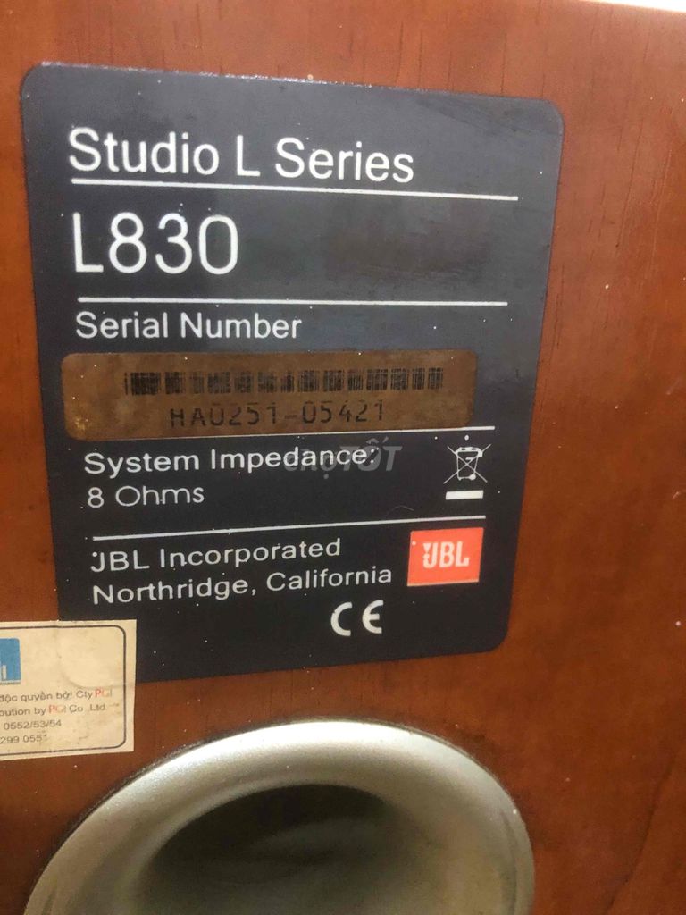 Loa bookshelf JBL L830. Mua bán Tivi, Âm thanh tại Quận 7 Tp Hồ Chí Minh được đăng bởi Huỳnh Mỹ  hình 1