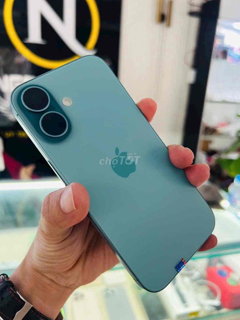 Apple iPhone 16 128GB Xanh VN 99% iso18 đẹp99%. Mua bán Điện thoại tại Thành phố Biên Hòa Đồng Nai được đăng bởi Oanh Hoang hình 1