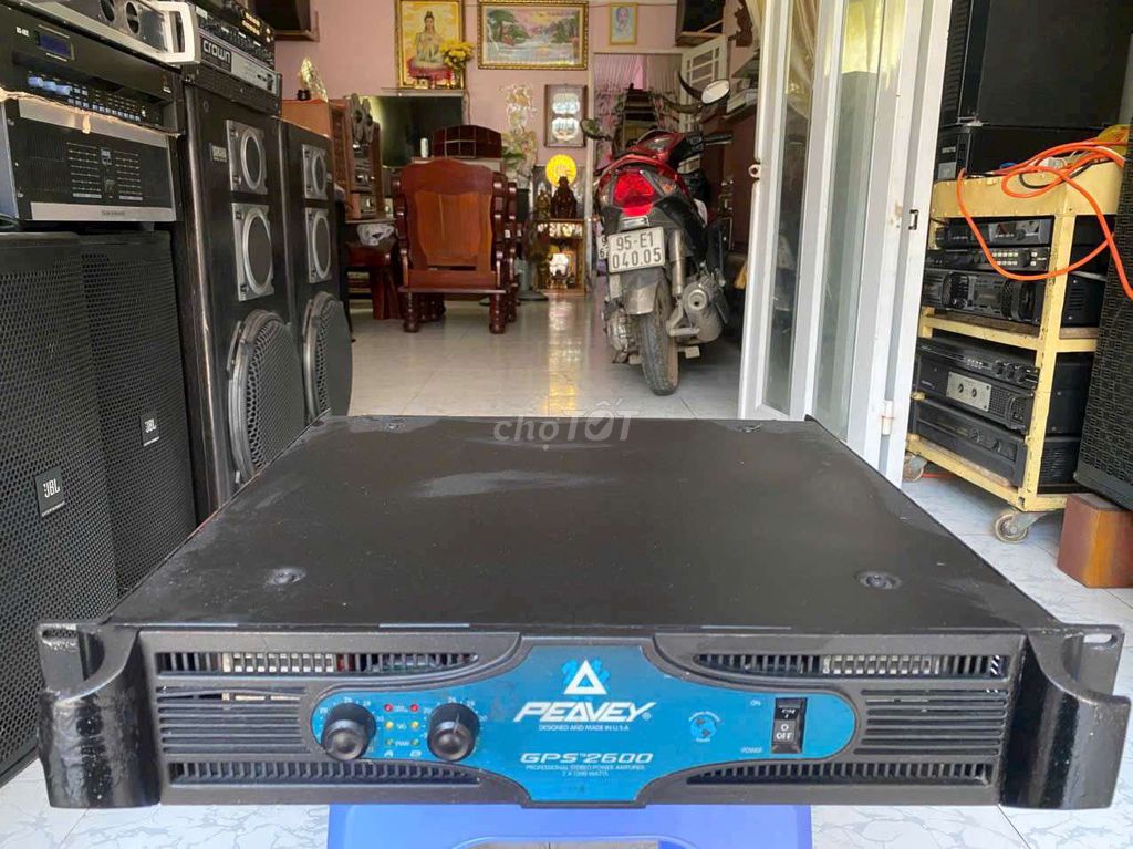 Đẩy công suất Peavey GPS 2600. Mua bán Tivi, Âm thanh tại Quận Cái Răng Cần Thơ được đăng bởi ÂM THANH NGÂN  hình 1