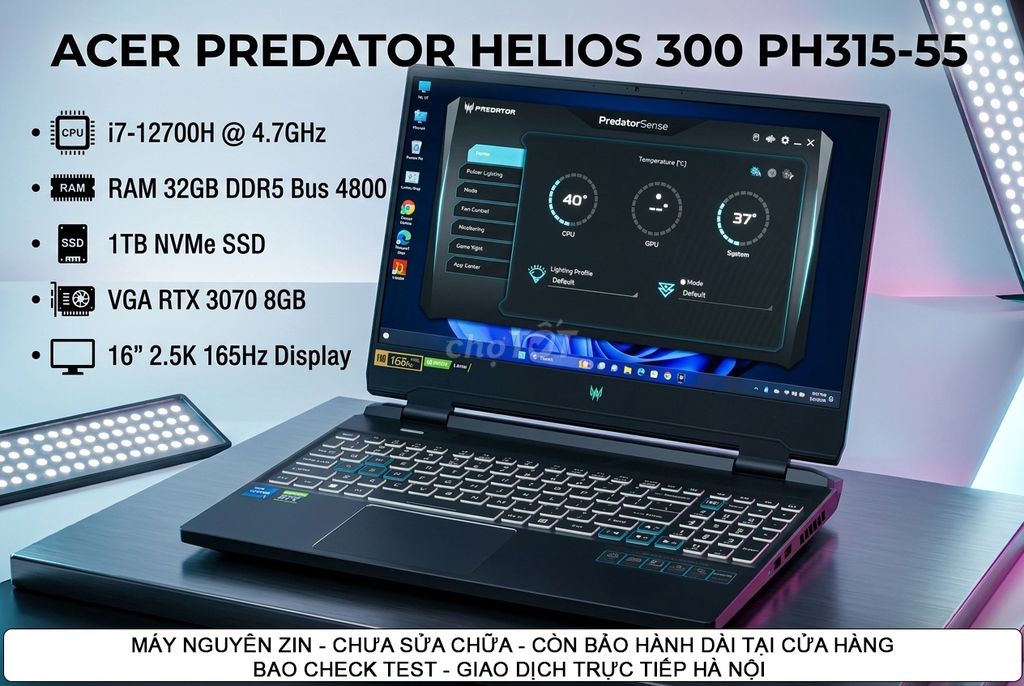 Acer Predator Helios 300. Mua bán Laptop tại Quận Hà Đông Hà Nội được đăng bởi Khang Đỗ hình 1