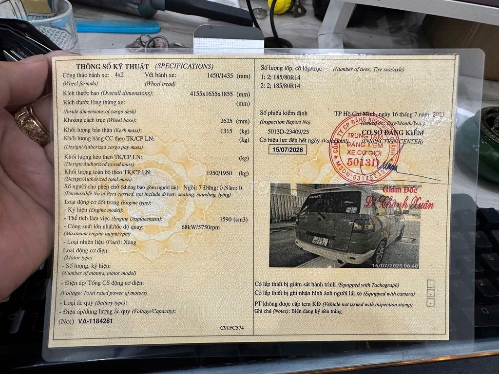 Bán Suziki APV Tâm Huyết. Mua bán Ô tô tại Thành phố Thủ Đức Tp Hồ Chí Minh được đăng bởi Phan Hùng Cường hình 6