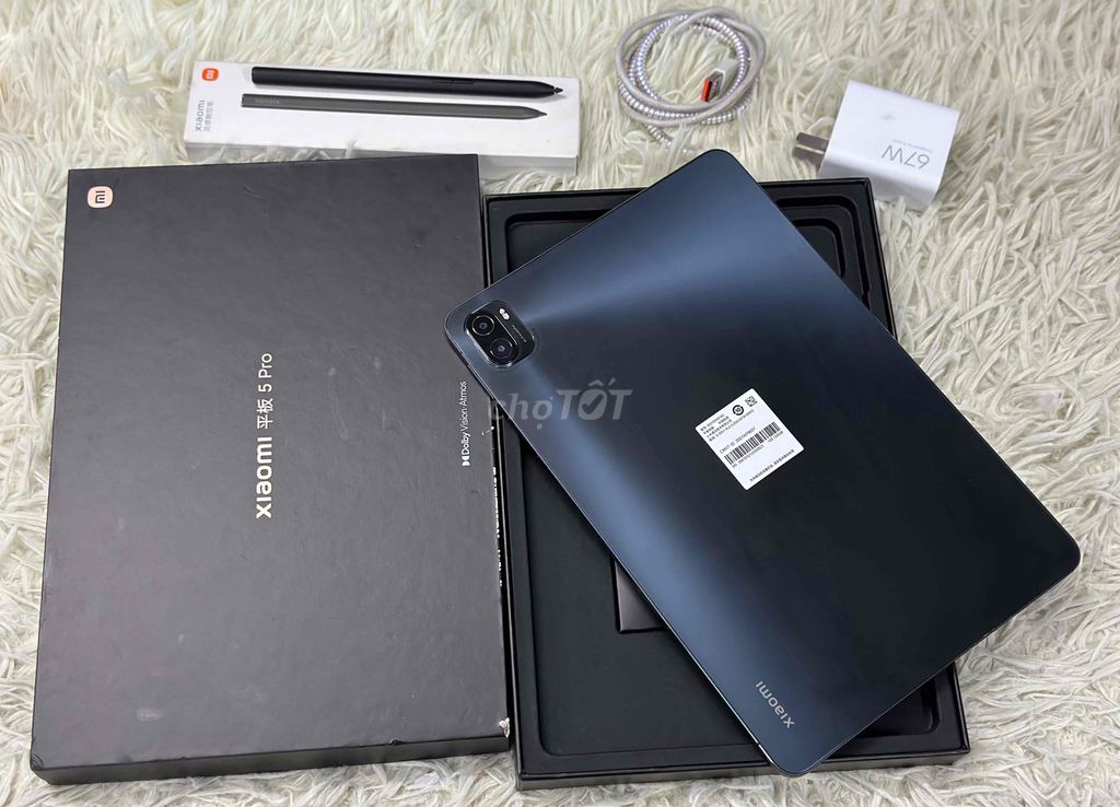 Xiaomi MiPad 5Pro fullbox + Pen xiaomi+ sạc 67w