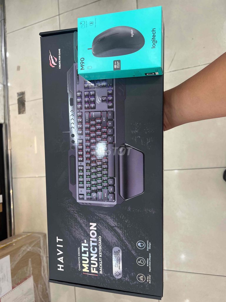 Bàn phím gaming Havit KB838L Đen. Mua bán Phụ kiện (Màn hình, Chuột...) tại Quận Tân Bình Tp Hồ Chí Minh được đăng bởi Nhuận hình 1